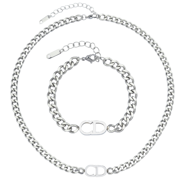 CD Cuban Link Necklace/Bracelet