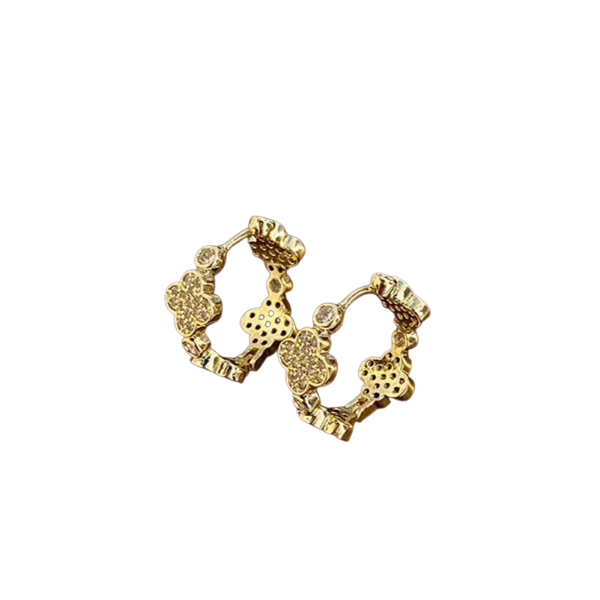 Shania Pavé Earrings Mini Hoops