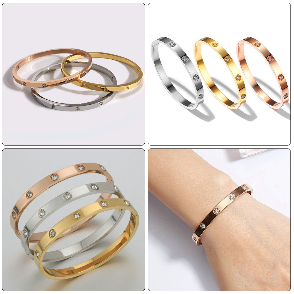 Bella Crystal Bangle
