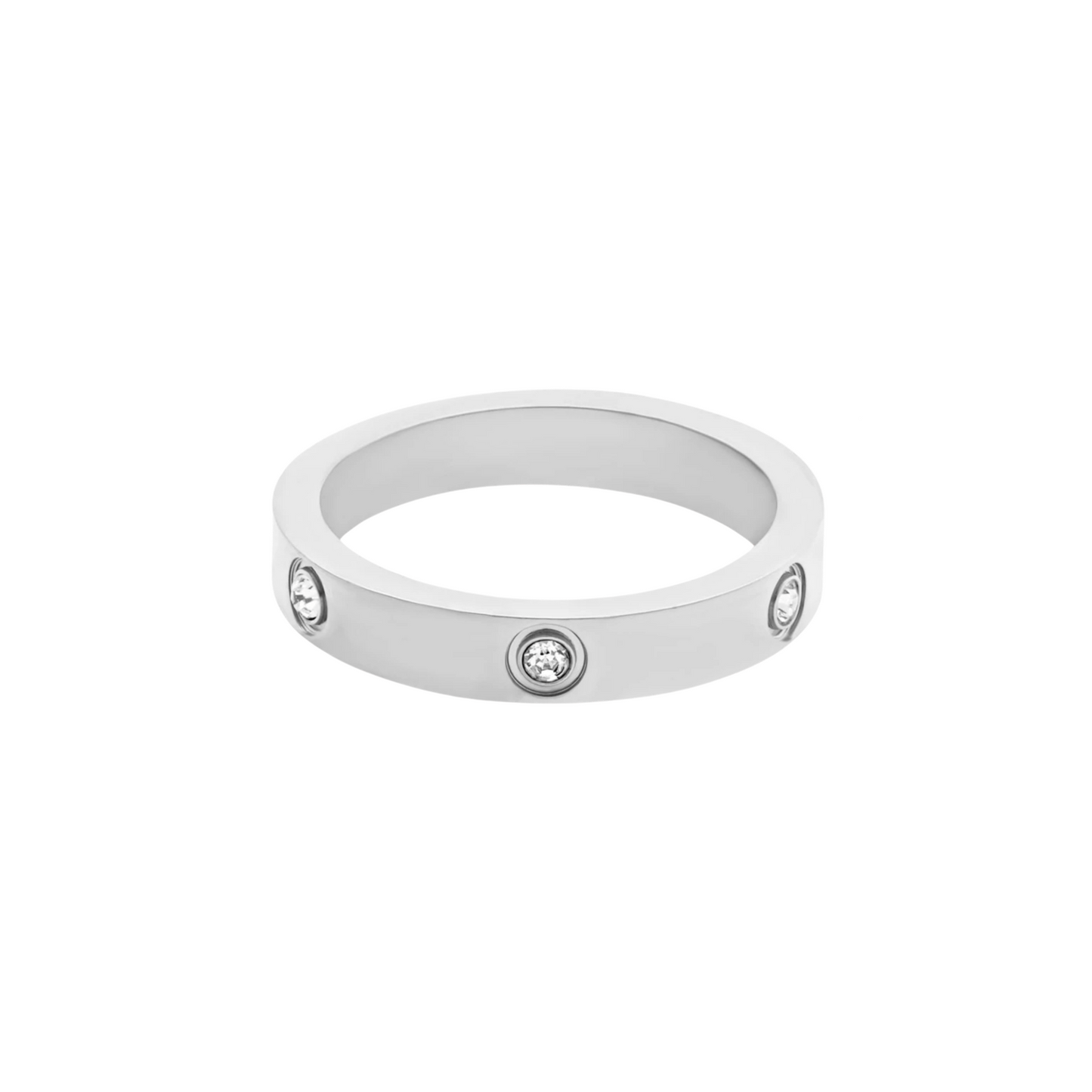 Bella Crystal Slim Ring