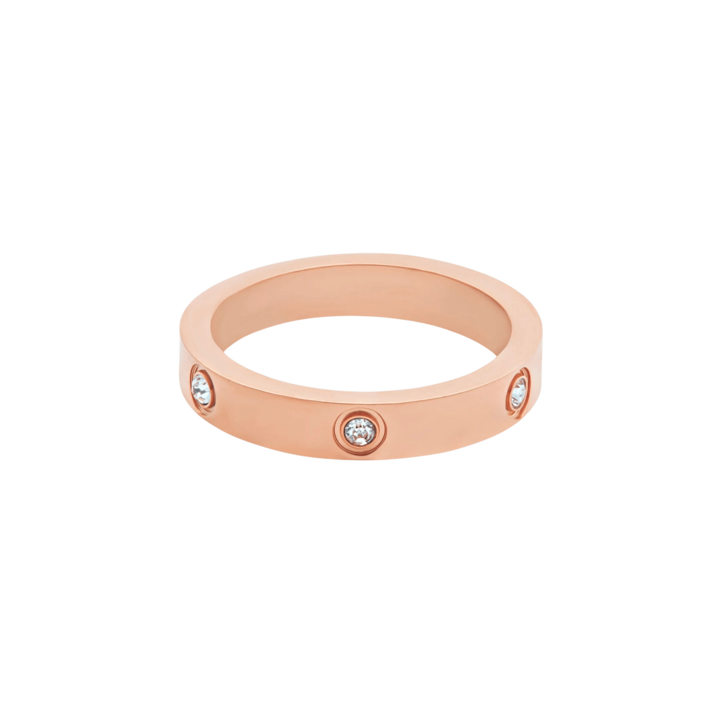 Bella Crystal Slim Ring