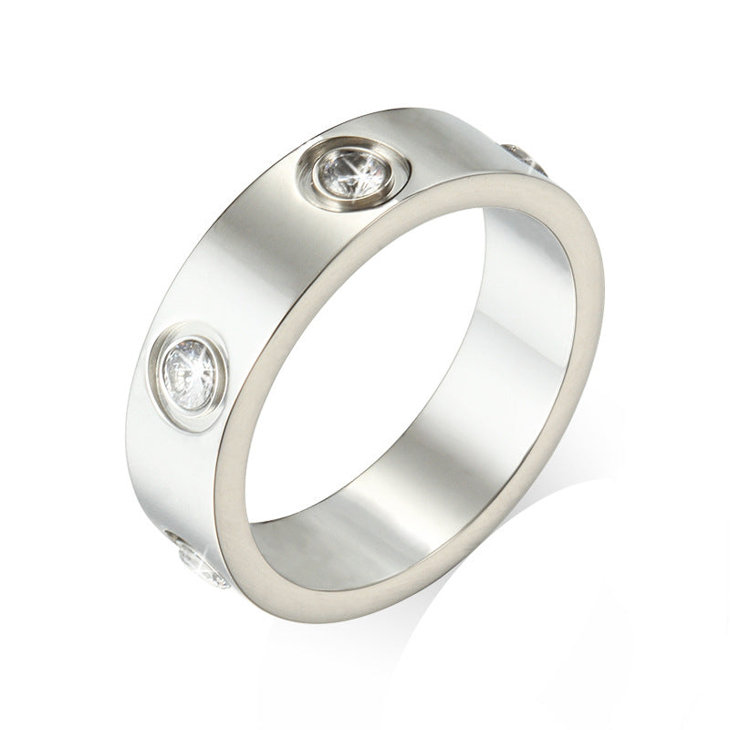 Bella Crystal Wide Ring