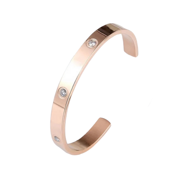 Bella Crystal Cuff Bracelet