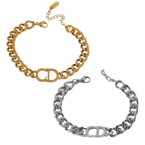 CD Cuban Link Necklace/Bracelet
