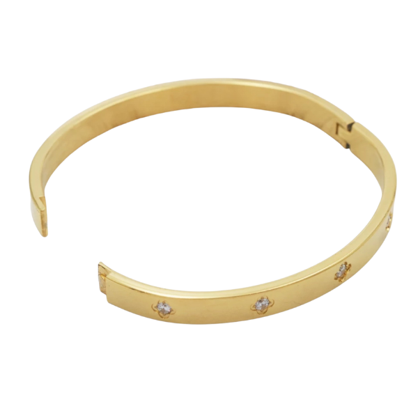 Stacie Crystal Bangle