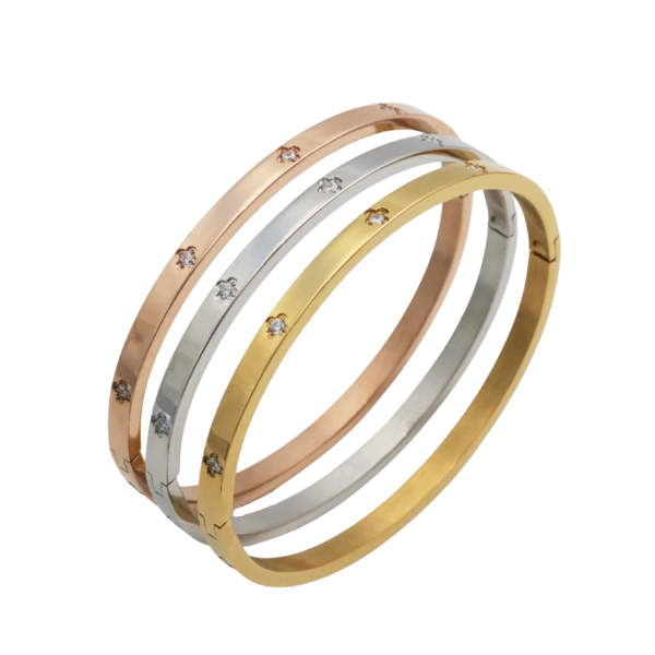 Stacie Crystal Bangle