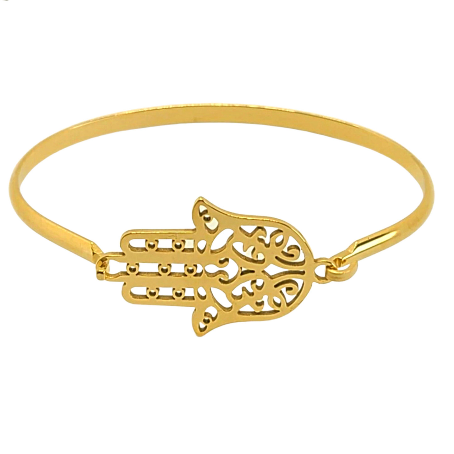 Hamsa Bangle Bracelet