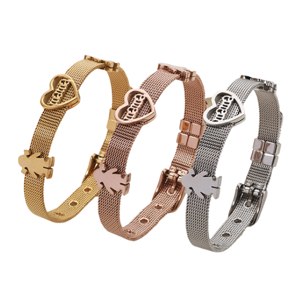 Mama & Me Mesh Bracelet