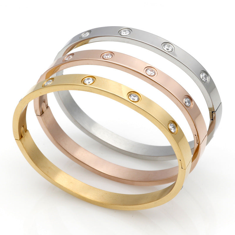 Bella Crystal Bangle