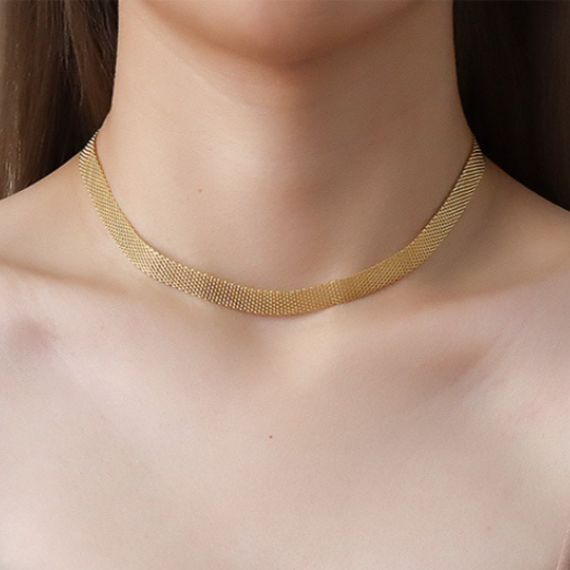 Jazmin Mesh Necklace