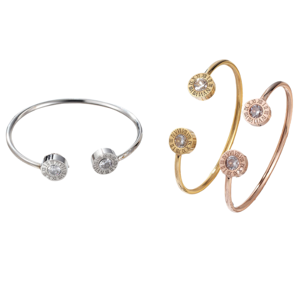 Roman Diamond Cuff