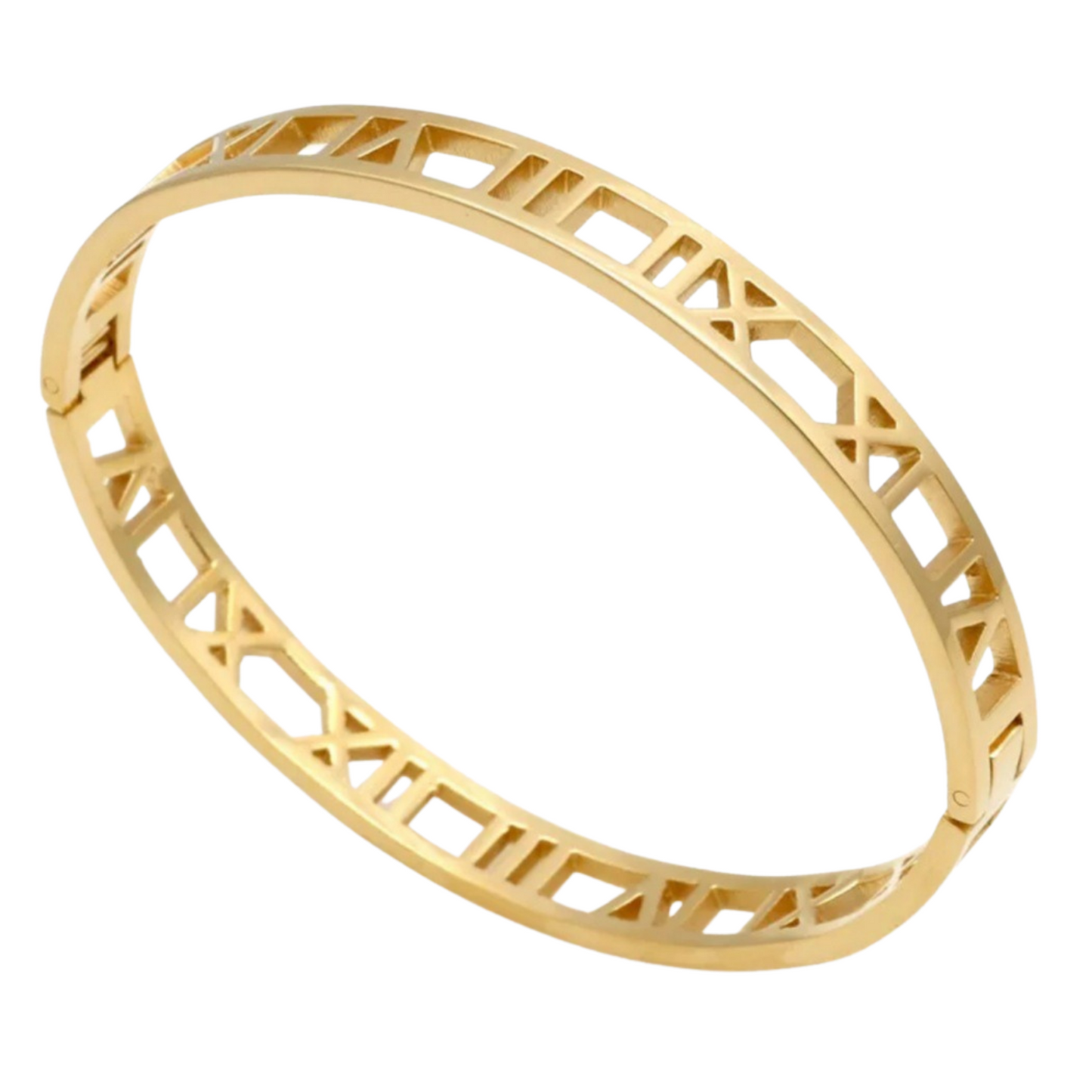 Roman Cut-Out Bangle