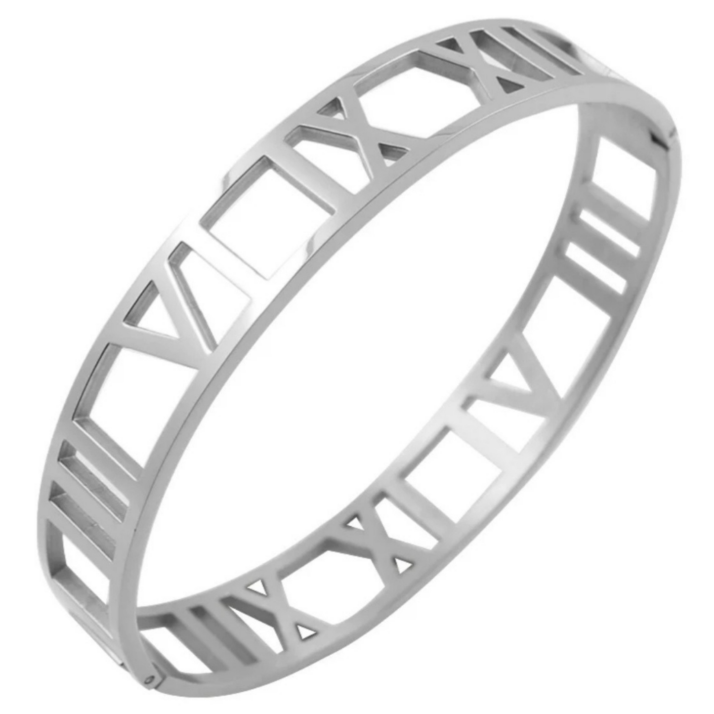 Roman Cut-Out Wide Bangle