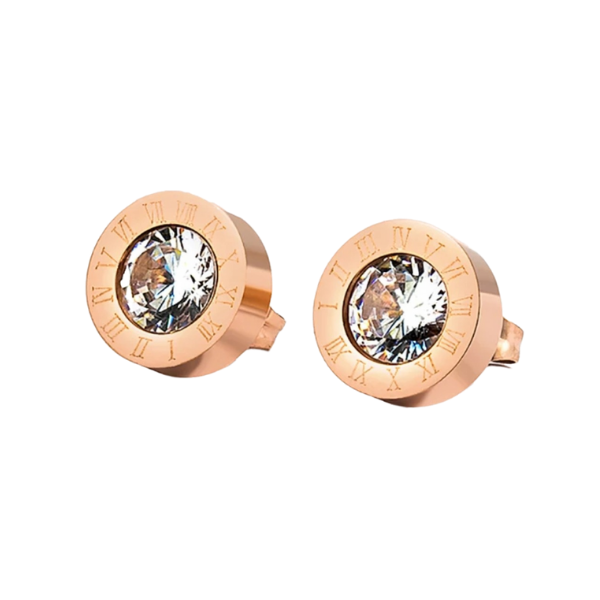 Roman Diamond Studs