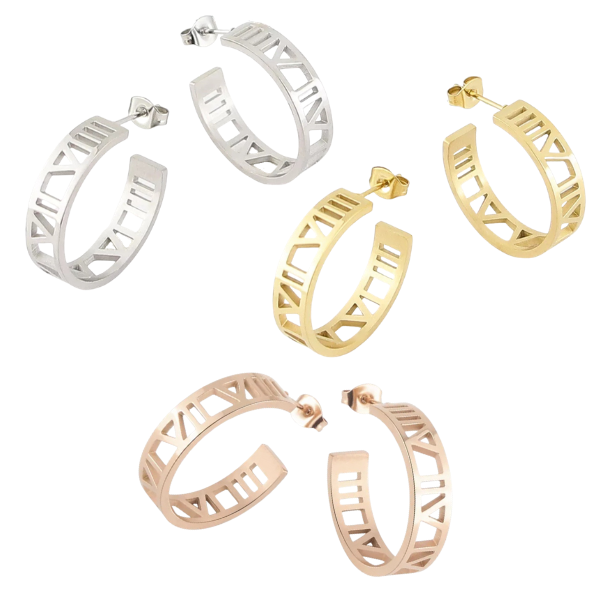 Roman Cut-Out Earrings