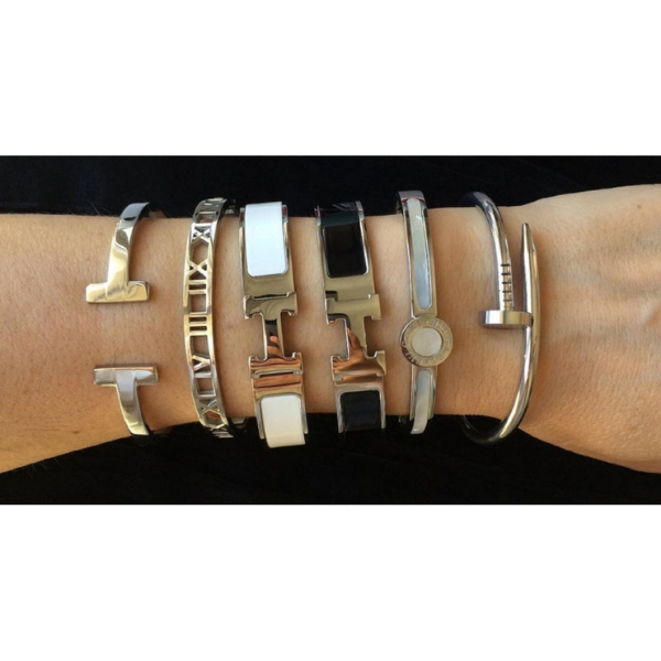 Roman Cut-Out Bangle