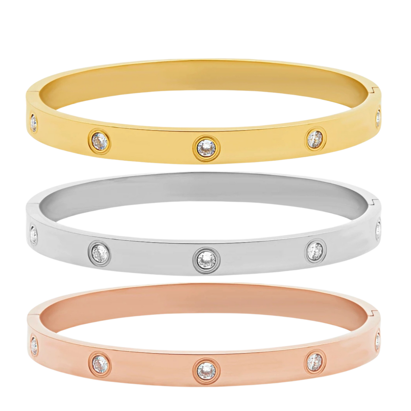 Bella Crystal Bangle