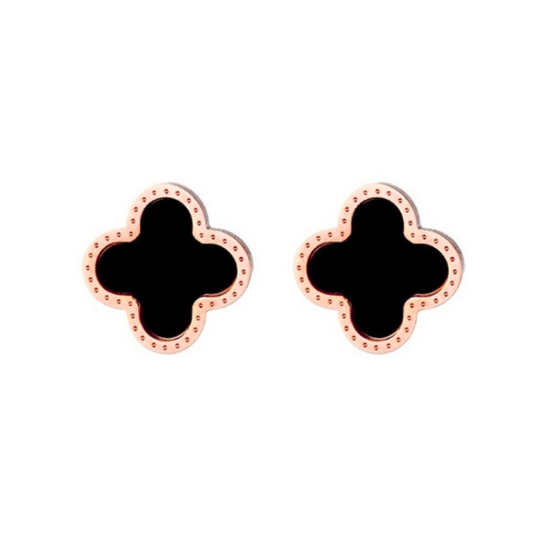 Dianna Rose Gold Studs