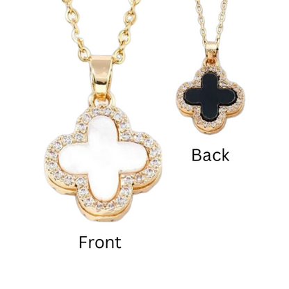 Camila Pavé Reversible Necklace