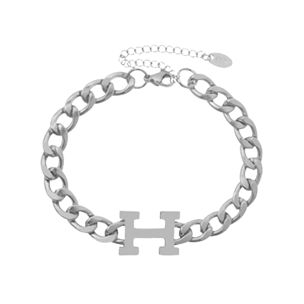 H Cuban Link Necklace/Bracelet