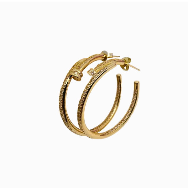 Stella Pavé Hoops