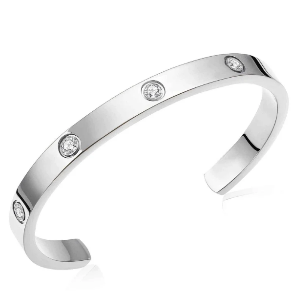 Bella Crystal Cuff Bracelet