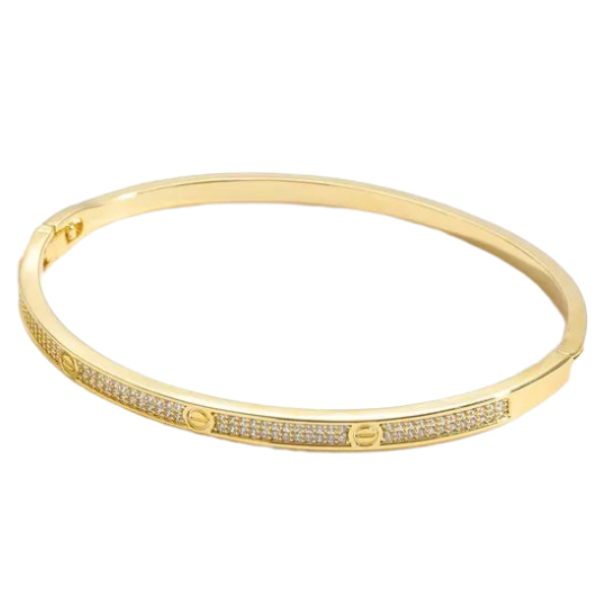 Bella Pavé Slim Bangle