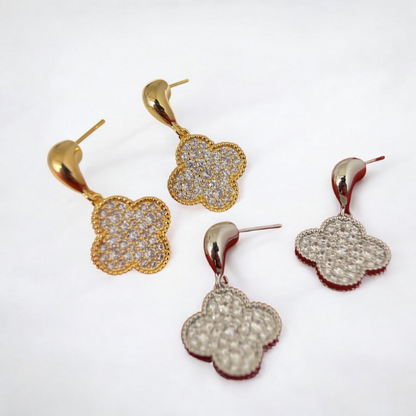 Shania Pavé Earrings