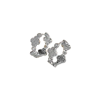 Shania Pavé Earrings Mini Hoops
