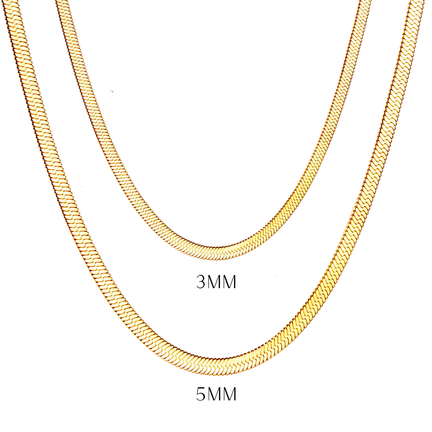 Citlaly Herringbone Chain