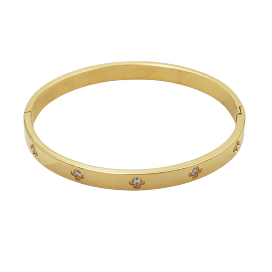 Stacie Crystal Bangle