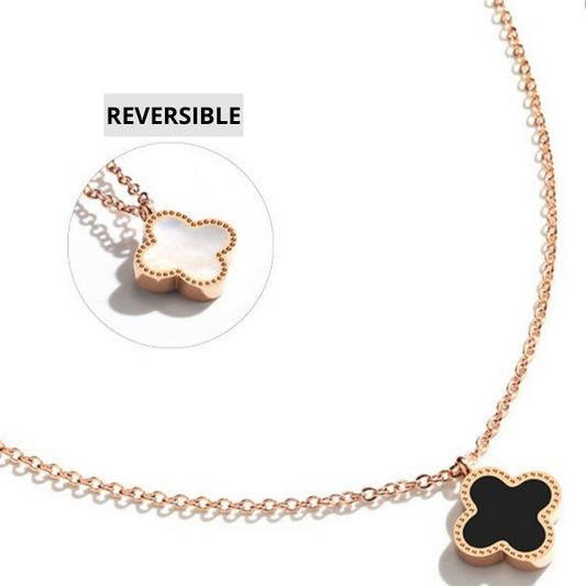 Clover Reversible Necklace