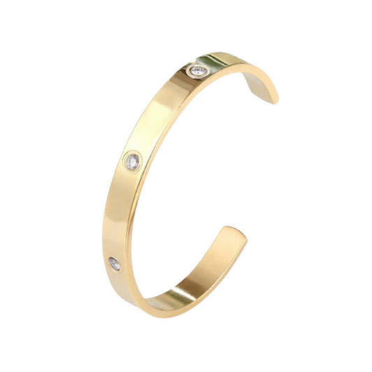 Bella Crystal Cuff Bracelet