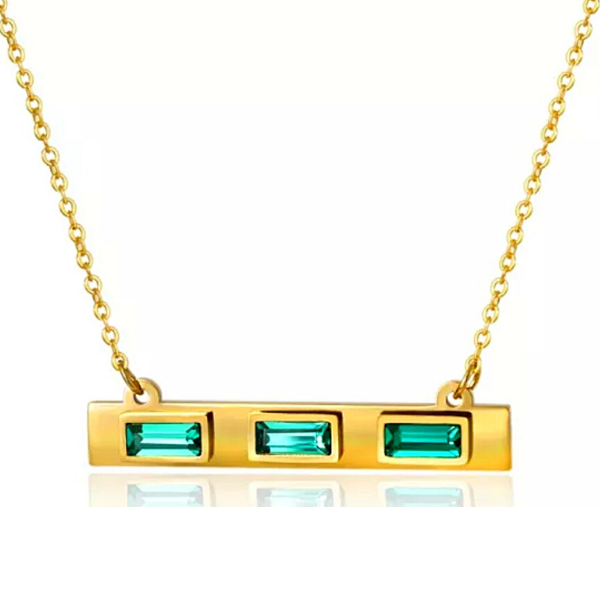 Emerald Baguette Jewelry