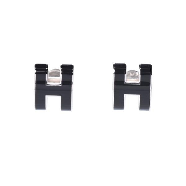 H Stud Earrings