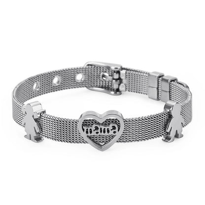 Mama & Me Mesh Bracelet