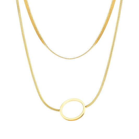 Abigail Double Layer Necklace