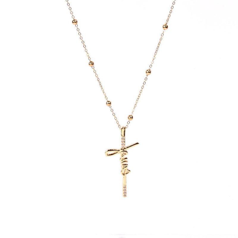 Faith Jesus Necklace