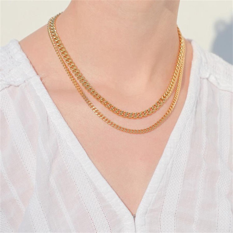 Xiomara Cuban Curb Chain