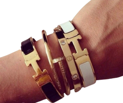 H Bangle Bracelet